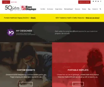 Diamonddisplays.com(Trade Show Display Experts) Screenshot