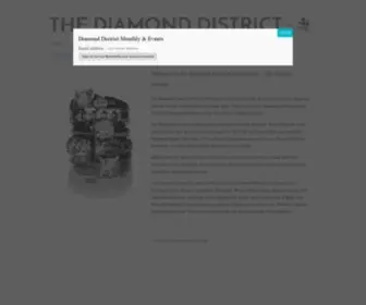 Diamonddistrict.org(47th Street BID) Screenshot