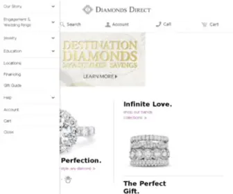 Diamonddoctor.com(Wholesale Diamond Rings) Screenshot