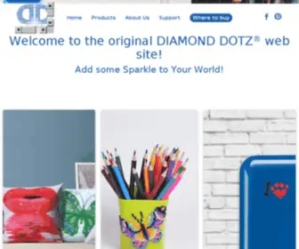 Diamonddotz.com(DIAMOND DOTZ®) Screenshot