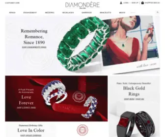 Diamondere.co.in(Engagement Rings) Screenshot