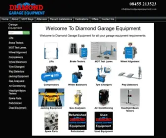 Diamondgarageequipment.co.uk(Diamond Garage Equipment) Screenshot