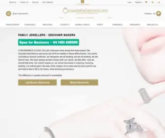 Diamondgeezer.com(Designer Diamond Rings and Jewellery) Screenshot