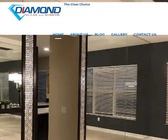 Diamondglassnmirror.com(Glass & Mirror Repair Company in Newman Offers Incredible Services) Screenshot