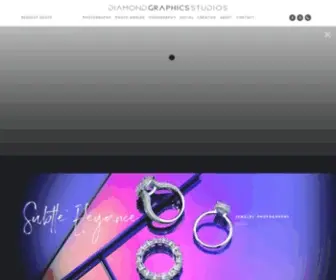 Diamondgraphicsstudios.com(Jewelry Photography Design) Screenshot