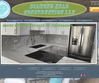 Diamondheadconstructionllc.com(Diamond head Construction the main projects) Screenshot