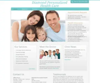 Diamondhealthcare.net(Boca Raton) Screenshot