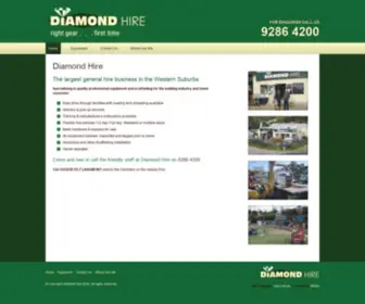 Diamondhire.com.au(Diamondhire) Screenshot