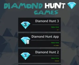 Diamondhunt.co(Diamond Hunt Games) Screenshot