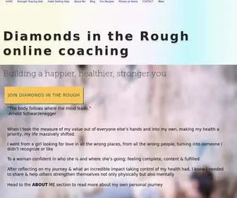 Diamondintheroughfit.com(Diamonds in the Rough) Screenshot