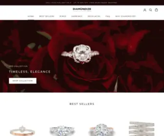 Diamondizejewellery.com(DIAMONDIZE JEWELLERY) Screenshot