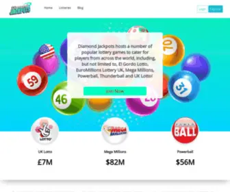 Diamondjackpots.com(Diamondjackpots) Screenshot