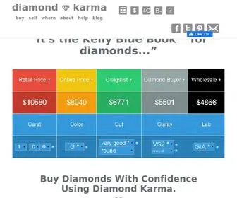 Diamondkarma.com(Diamond Karma) Screenshot