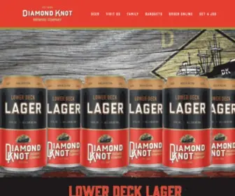 Diamondknot.com(Diamond Knot Brewing Company) Screenshot