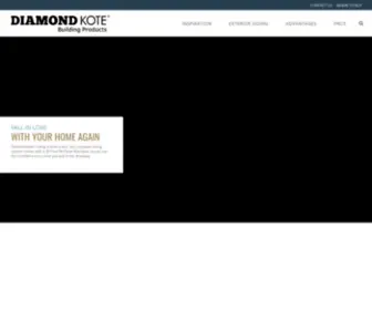 Diamondkoteprefinishing.com(Diamond Kote® Building Products) Screenshot