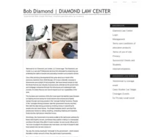 Diamondlawcenter.net(Diamond Law Center) Screenshot