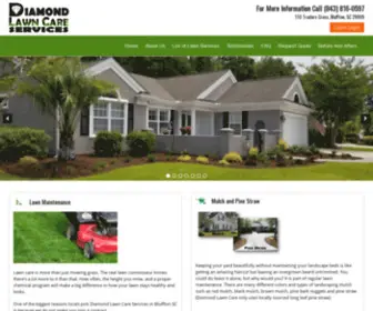 Diamondlawncareservices.com(Locals pick Diamond Lawn Care Services in Bluffton SC) Screenshot