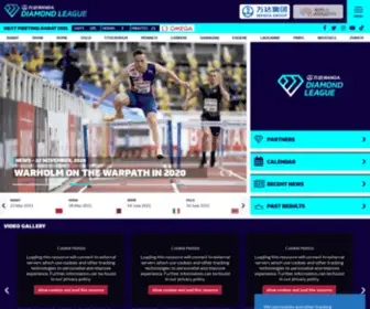 Diamondleague.com(IAAF Diamond League) Screenshot