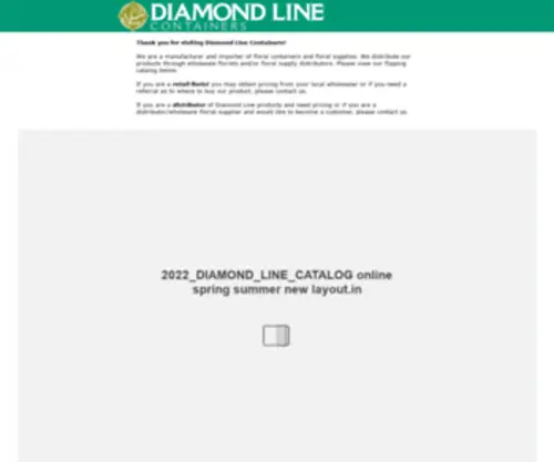 Diamondline.com(Diamond Line Containers) Screenshot