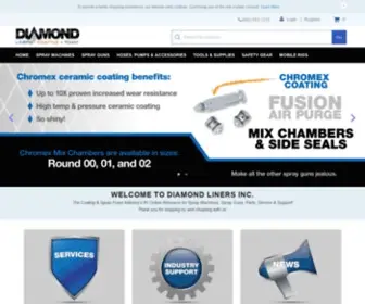 Diamondliners.com(Diamond Liners Inc) Screenshot