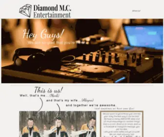 Diamondmcent.com(DJ Company Duluth) Screenshot