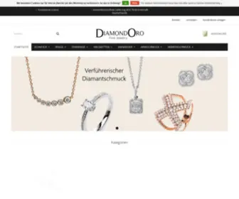 Diamondoro.de(Online Juwelier) Screenshot