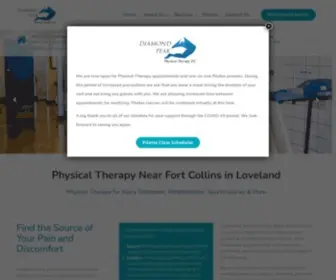 Diamondpeakpt.com(Diamond Peak Physical Therapy) Screenshot