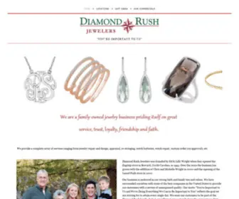 DiamondrushJewelers.com(Diamond Rush Jewelers) Screenshot