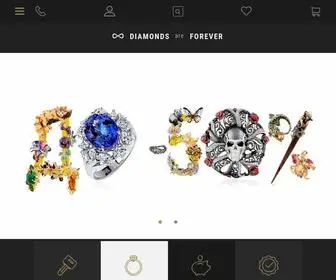 Diamonds-Are-Forever.ru(Ювелирный магазин DIAMONDS are FOREVER) Screenshot