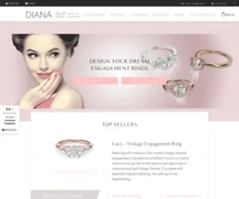 Diamonds-Dubai.com(Diamond Engagement Rings Dubai) Screenshot