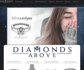 Diamondsabove.com(Diamonds Above) Screenshot