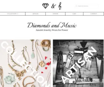 Diamondsandmusic.com(Diamonds & Music) Screenshot