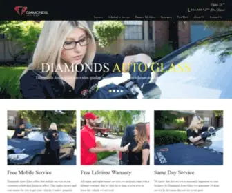 Diamondsautoglass.com(Standard Auto Glass) Screenshot