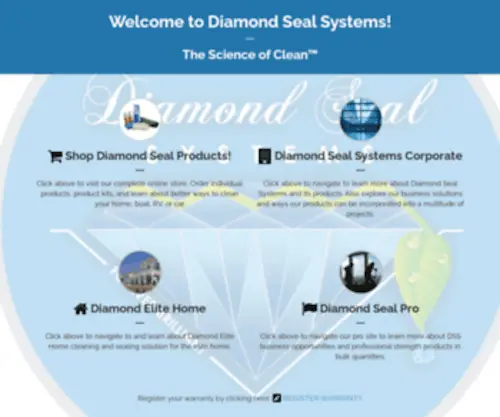 Diamondsealsystems.com(Diamond Seal Systems) Screenshot