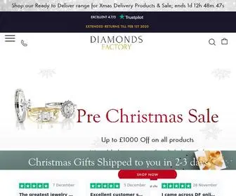 Diamondsfactory.co.uk(Diamond Jewellery) Screenshot