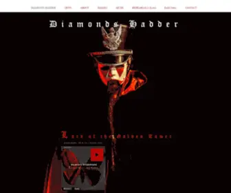 Diamondshadder.com(Heavy Metal Music) Screenshot