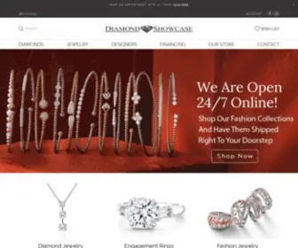 Diamondshowcaselv.com(Diamond Showcase) Screenshot