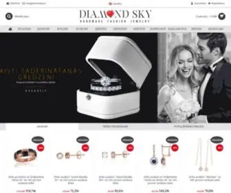 Diamondsky.lv(Juvelierizstrādājumi) Screenshot