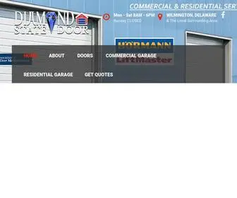 Diamondstatedoor.com(Residential Garage Door) Screenshot