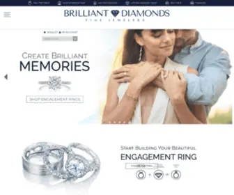 DiamondStoresandiego.com(Brilliant Diamonds Fine Jewelers San Diego) Screenshot