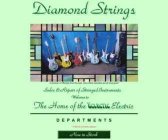 Diamondstrings.com(Diamond Strings) Screenshot