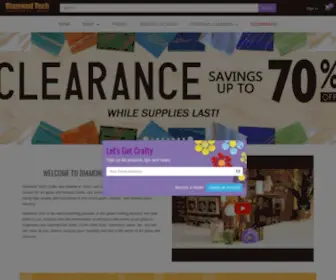 Diamondtechglass.com(Diamond Tech Crafts) Screenshot