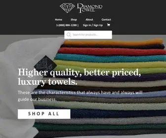 Diamondtowel.com(Diamond Towel) Screenshot
