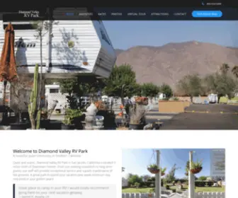 DiamondvalleyrvPark.com(Diamond Valley RV Park) Screenshot