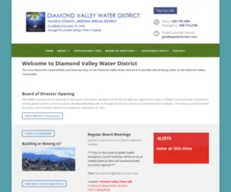 Diamondvalleywaterdistrict.com(The Diamond Valley Water District) Screenshot