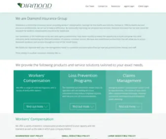 Diamondwc.com(Workers' Compensation Insurance) Screenshot