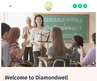 Diamondwellng.com(Just another WordPress site) Screenshot