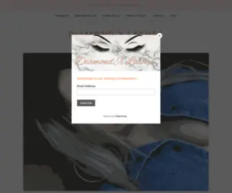 DiamondXlashes.com(Diamond X Lashes) Screenshot