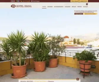 Diana-Hotel-Chios.gr(Diana Hotel) Screenshot