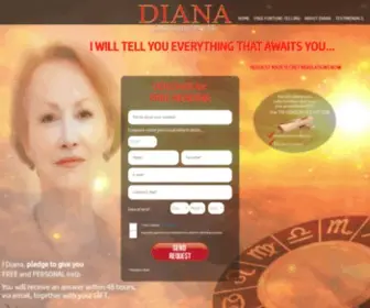 Diana-PSYchic.com(DIANA) Screenshot